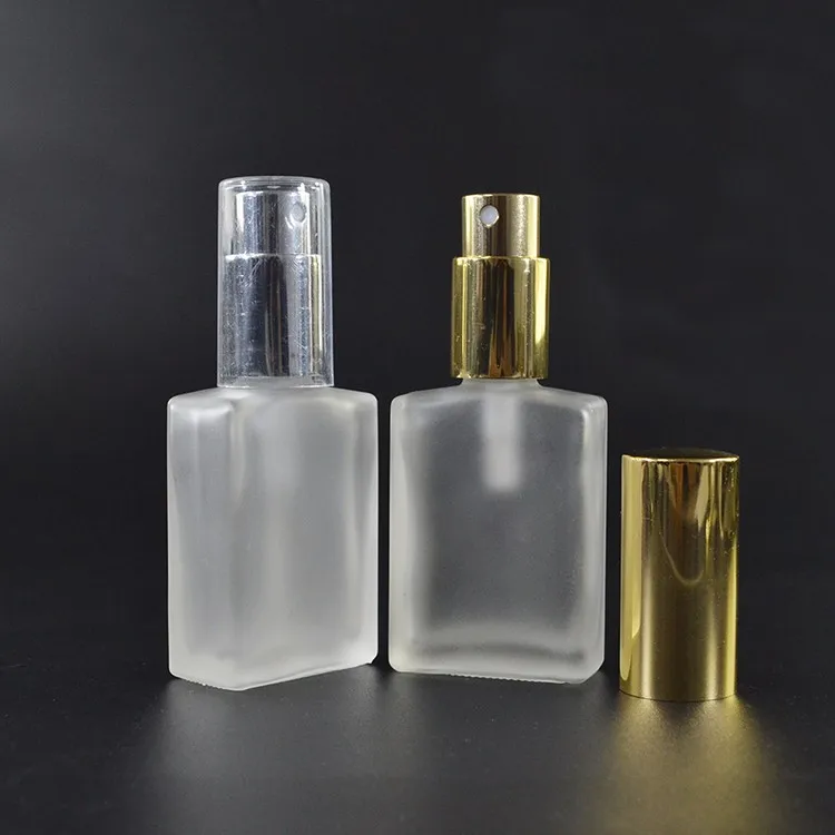 15ml 30ml 50ml 100ml Clear Rectangle Square Glass Perfume Bottle With ...