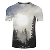 OEM summer drop ship clothing custom printing funny short sleeve o neck tops&tees men colorful 3D print t shirt