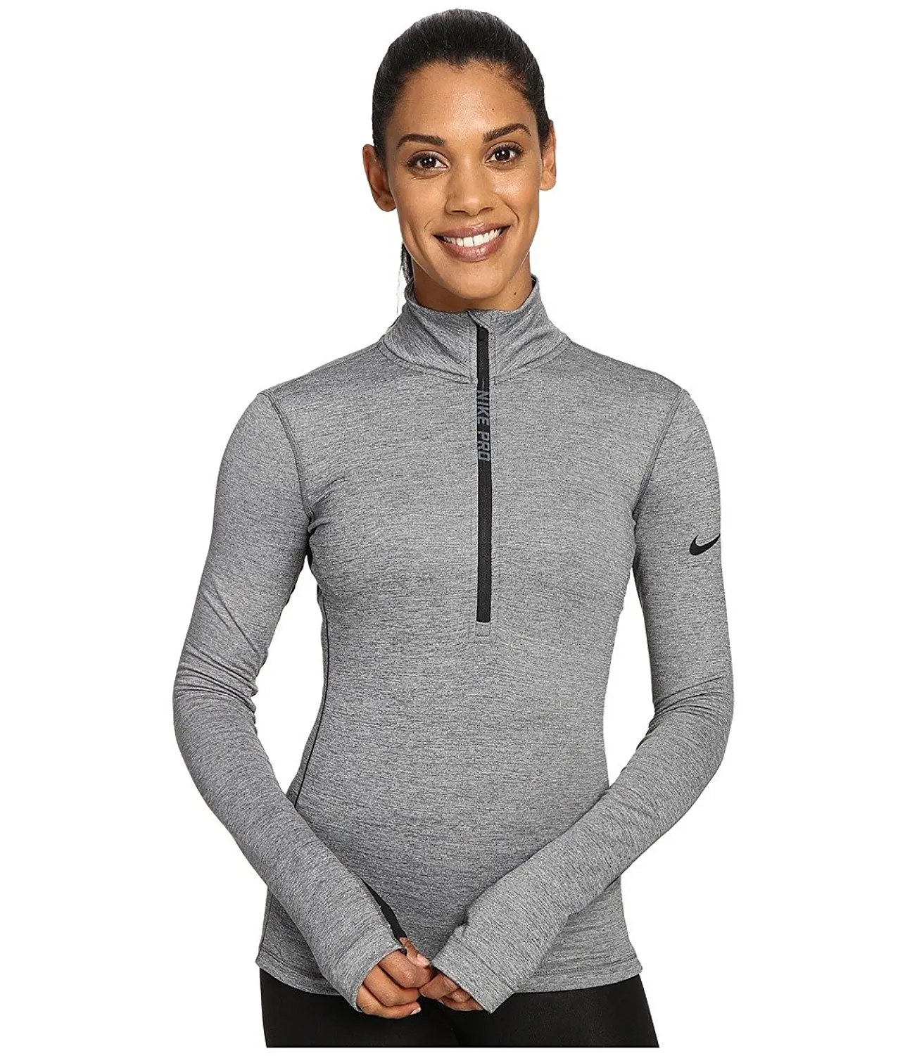 nike pro hyperwarm top womens
