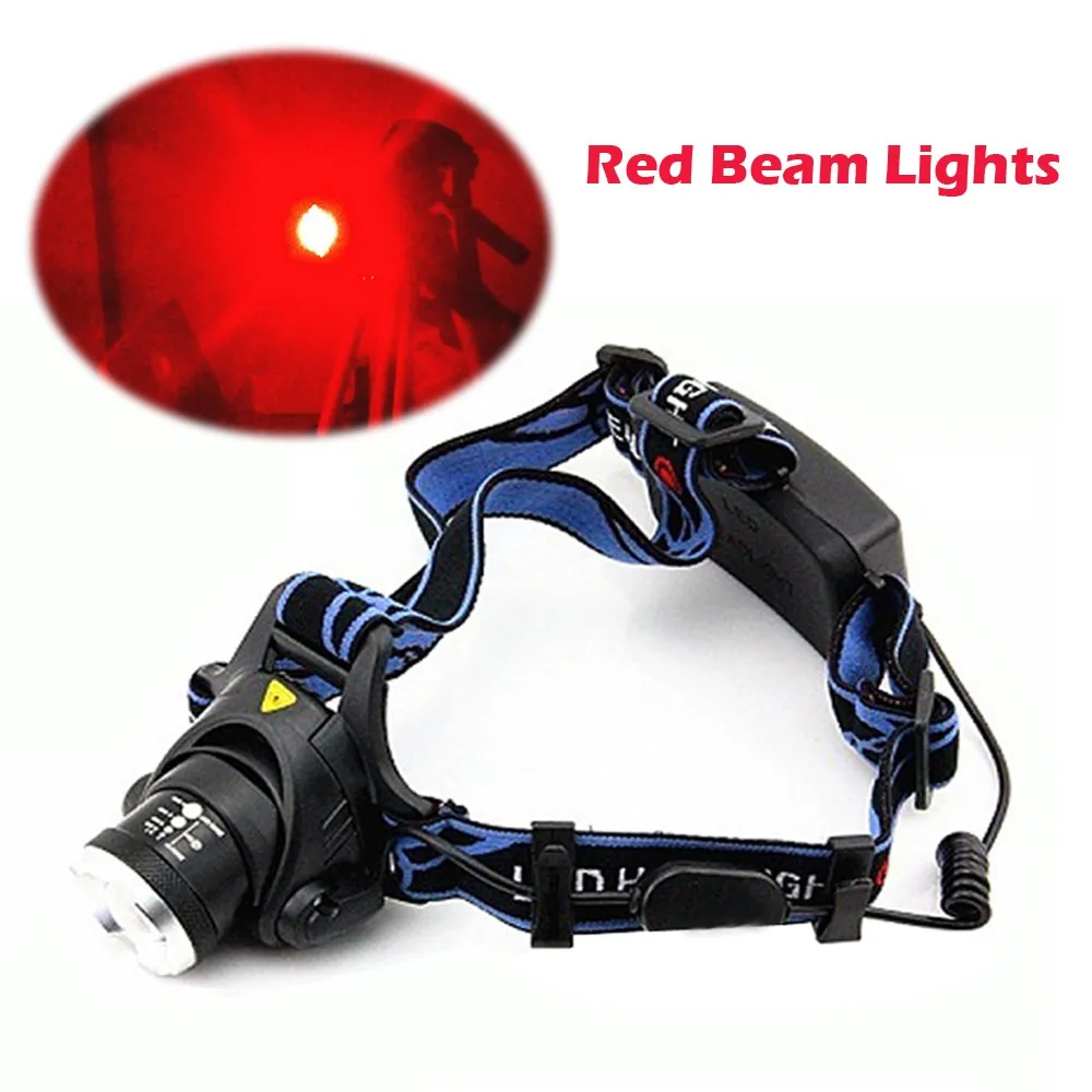 2019 Upgrade 5W Red Light LED Headlamp Astronomy Aviation Night Vision Headlight 