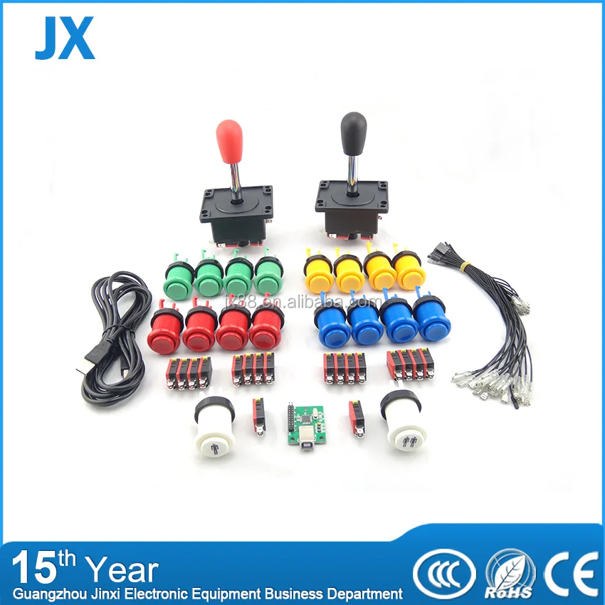 Game Retro Box 4 Arcade Joystick Game Console Plastic Button Making ...