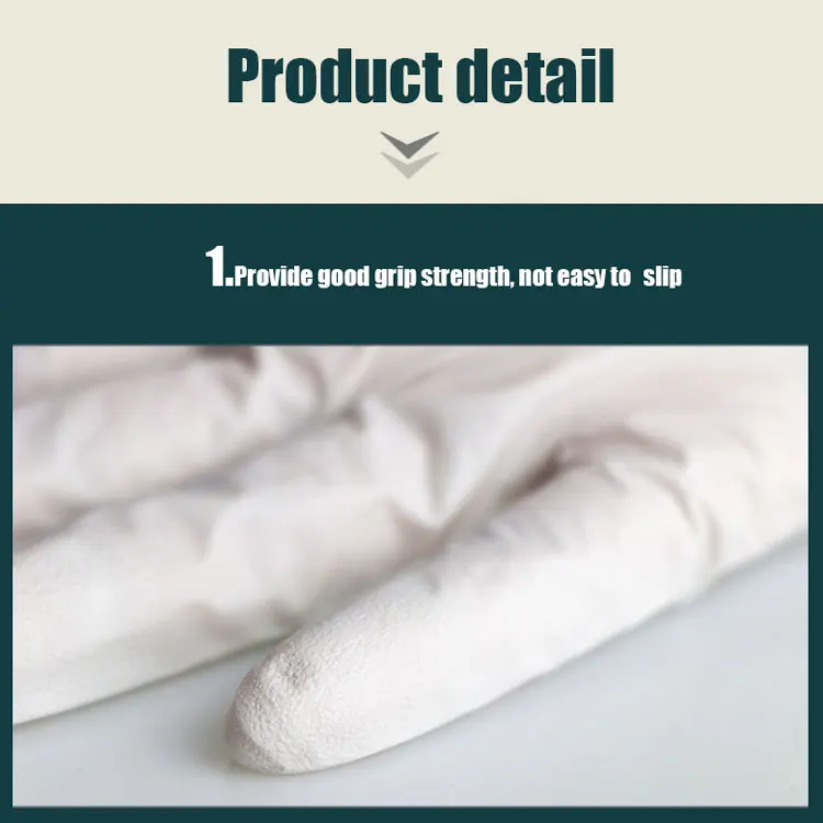 wholesale laboratory factory dentistry safety white disposable nitrile gloves 9&quot;gloves 12&quot;gloves