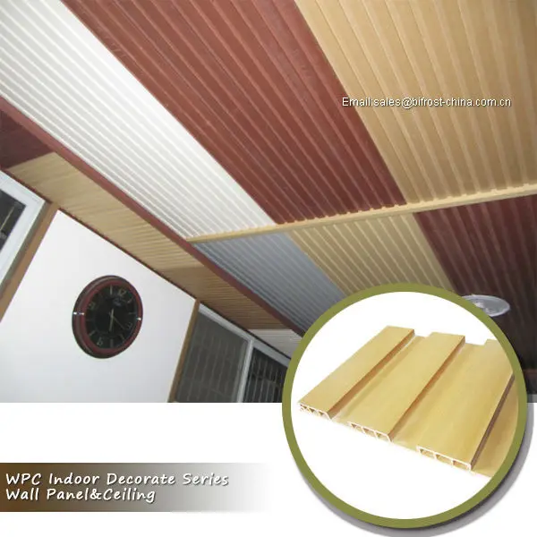 Promotional Sale Wpc Ceiling Material Wood Plastic Composite Suspended Ceiling Buy Ceiling Wpc Composite Ceiling Decorative Ceiling Product On