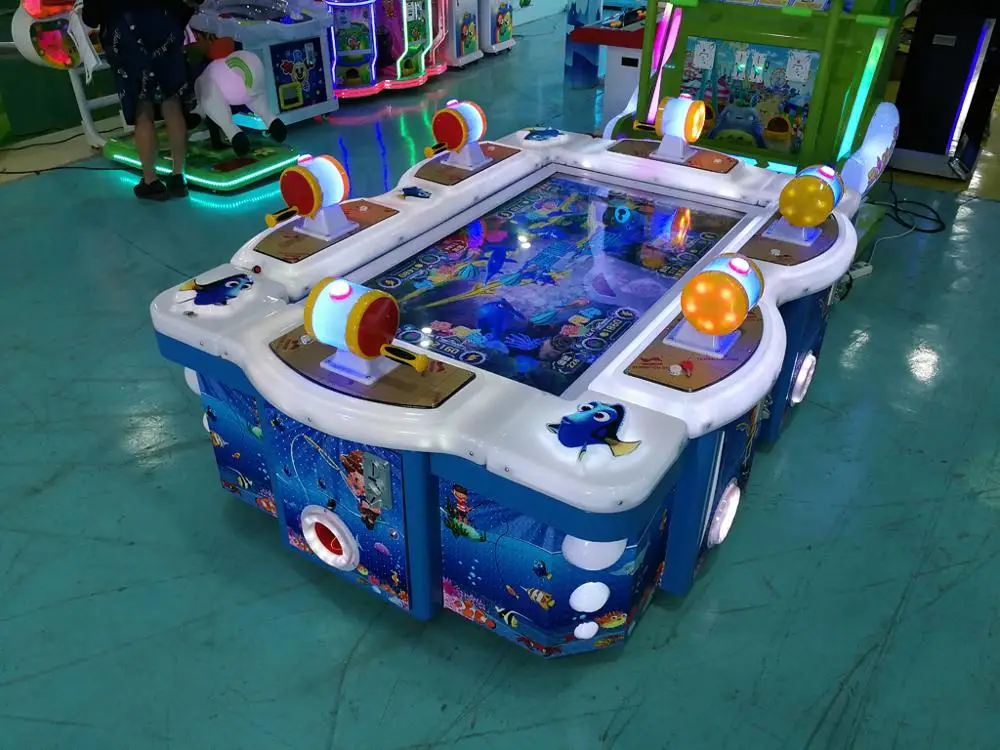 Amusement 6 Players Fish Hunter Arcade Video Games Catch Fish Game