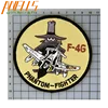 Custom Design Flower Embroidery Patch Logo Cartoon Rose Army Cat Embroidery Iron Patch