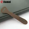 Custom Colored leather trim Jacket pu Zipper Pull