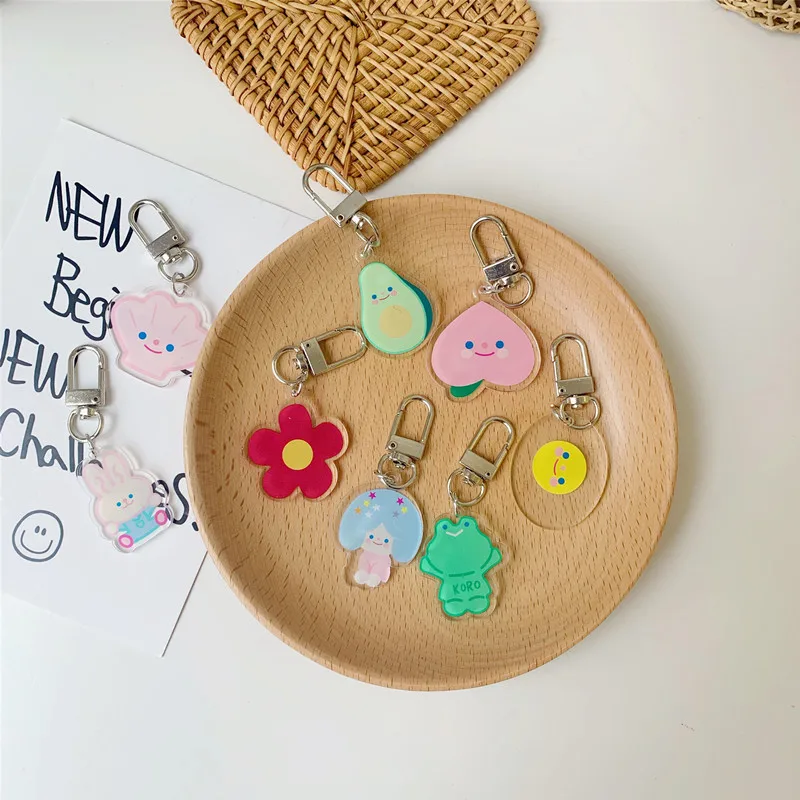 Wholesale Manufacture Acrylic Keychain Custom Printed Acrylic Charms