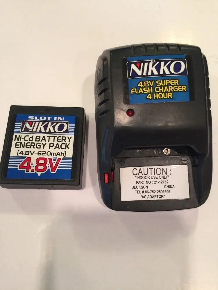 nikko 7.2 volt rechargeable nicd turbo battery pack