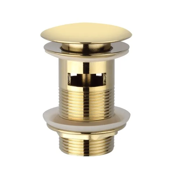 (k8312g)china Supplier Brushed Gold Sink Waste Basin Pop Up Assembly