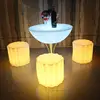 rattan dining table with aliminum leg outdoor furniture cocktail table