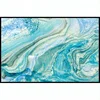 Marble Painting Wooden Hotel Lobby Wall Hanging Art Decorations