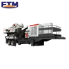 Hot sale moveable aggregates making mobile rock crushing plant price list