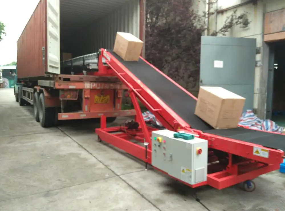 Flexible Carton Loading Conveyor For Truck - Buy Flexible Conveyor ...