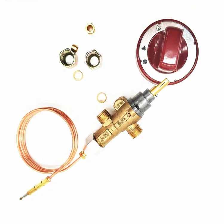 Hotel Kitchen Equipment Gas Valve Thermocouple Switch System Flameout