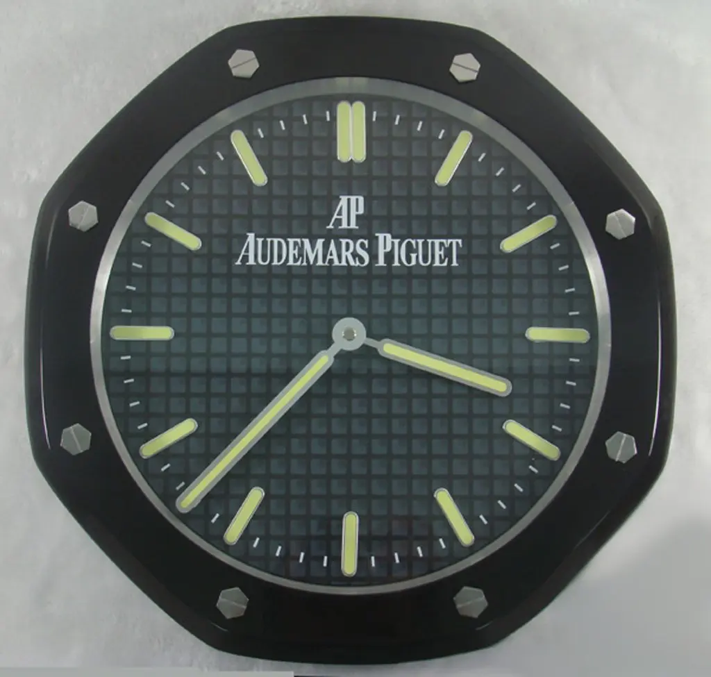 Buy Audemars Piguet Luminous Silent Sweep Wall Clock Black Black In Cheap Price On Alibabacom