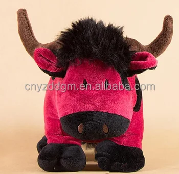 red bull plush toy