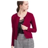 Cashmeren Women's 100% Pure Cashmere Button Front Long Sleeve 100% Women Cashmere Sweater
