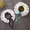 Lovable Lace Soft Pet Cat Collar Bowknot Bell Pet Collar Bow