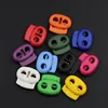 Hole Plastic Stopper Cord Lock Toggle Clip Sportswear Stopper