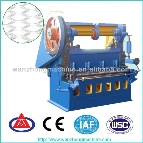 Expanded metal sheet machine 