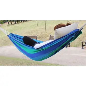 chaud vente coton toile bande extrieur parachute voyage camping hamac air swing lit - Hamac Exterieur chaud vente coton toile bande extrieur parachute voyage camping hamac air swing lit - Hamac Exterieur