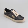 Fashion elements small black shoes PU upper ladies flat shoes