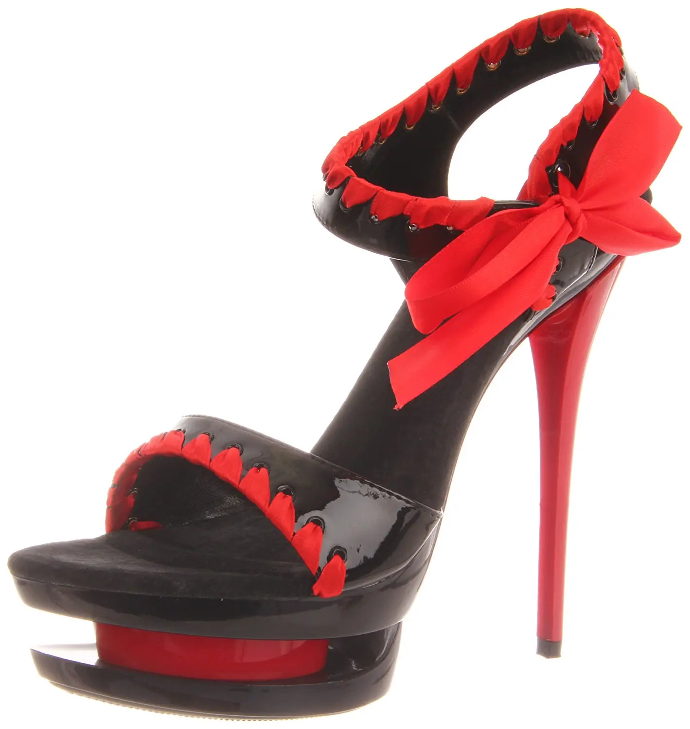 The Highest Heel Women's Diamond-51-B&Re Sandal