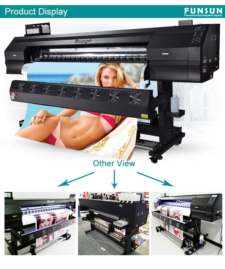 1.8m Photo Eco Solvent Printer Cutter For Vinyl Sticker And Pp Paper