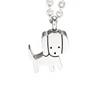 Dog Shape Animal Necklace urns cremation urns for pet ashes