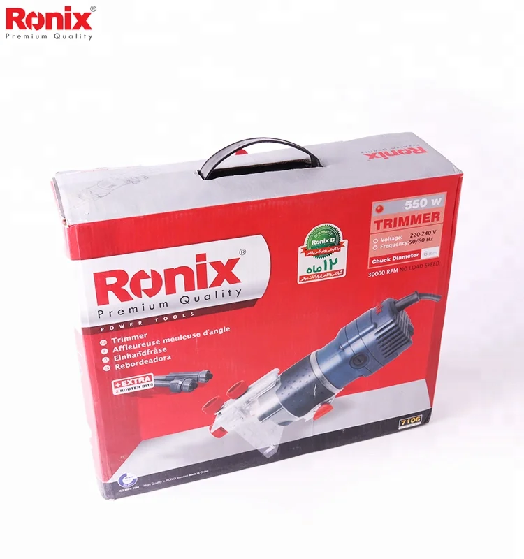 Ronix High Quality Electric Power Tool Wood Trimmer Model 