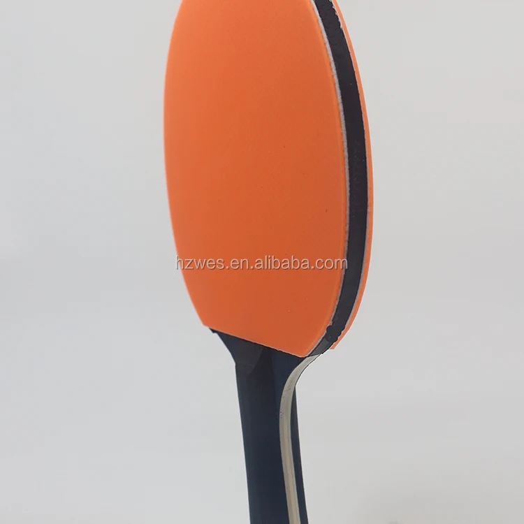 Colorful Wholesale Price Table Tennis Racket With Black Wood Buy