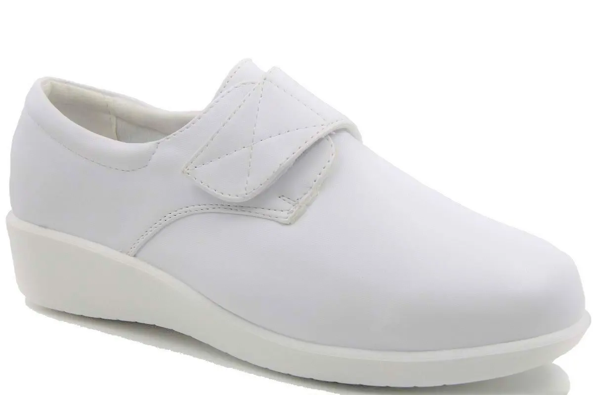 womens velcro shoes wide