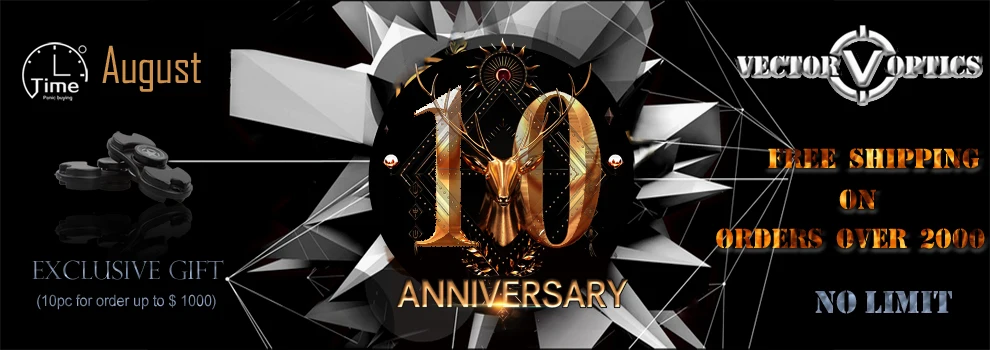 vector optics sentinel 10-40x50 e long range varmint gun rifle