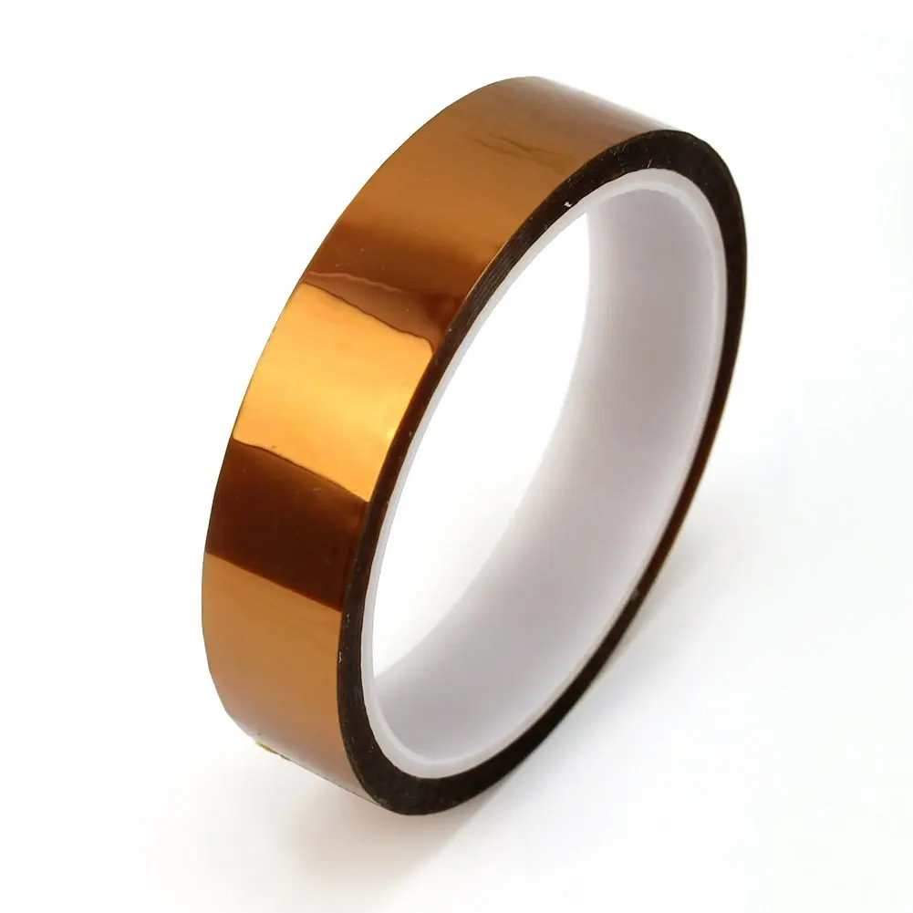 10mm 1.0cm X 33m 100ft Kapton Tape High Temperature Heat Resistant Polyimide