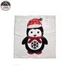 Big Size Reversible Sequin Patch For Pillow Custom Color Sequin Patch Penguin Sequin Patch