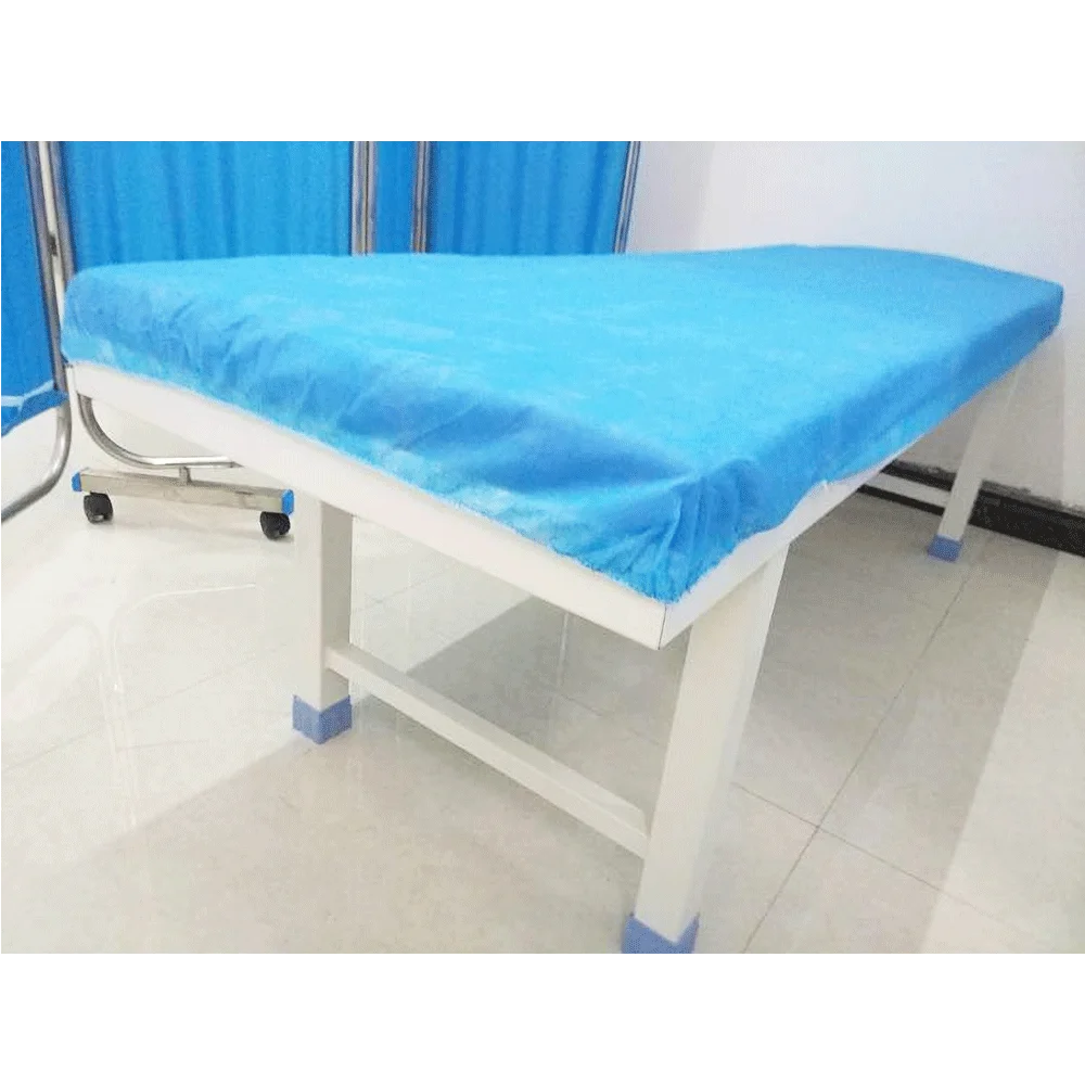 Medical Hotel Use Non Woven Fabric Made Waterproof Disposable Hospital Fitted Bed Sheet Buy