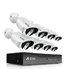 Free Shipping Security Camera 1080p 8 Channel PoE IP Security Surveillance Camera System with 8 Outdoor/Indoor 1080P for Home
