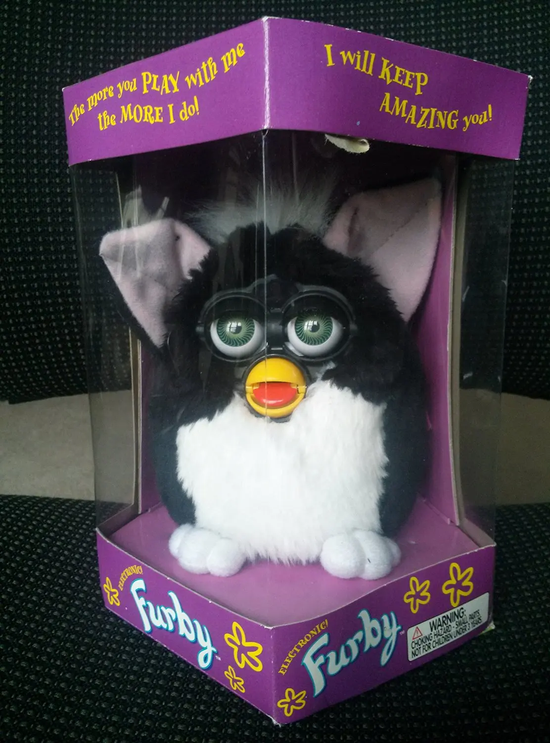 1998 black and white furby