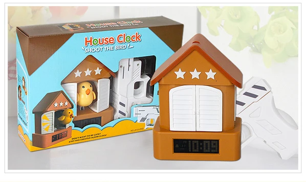 Hate to Get Up from the Bed? Desk Modern Cuckoo Clock