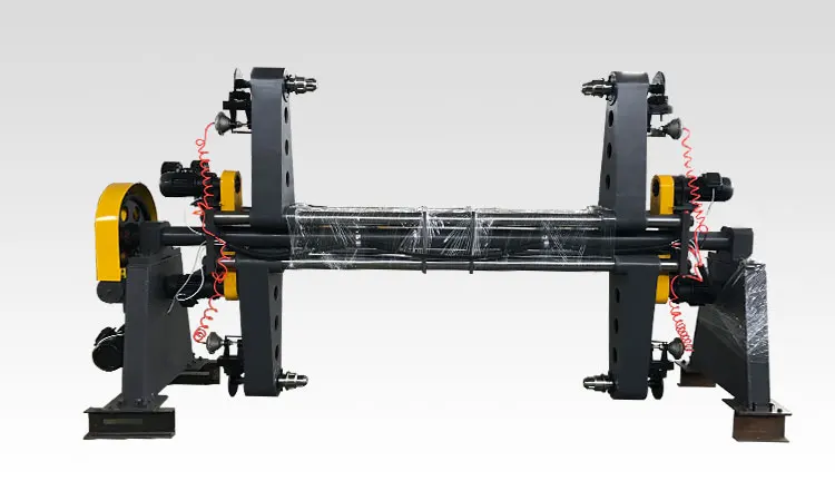 HRB Shaftless Electrical Mill Roll Standfor corrugated carton box production line