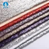 H3012 Wholesale China Factory 3mm Embroidered Sequin Fabric