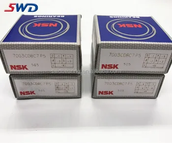 nsk angular contact ball bearing 7003 c all types of bearing size bearing search by size
