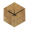 Custom Collins 2019 Wholesale Rubber Wooden Children Wall Clock New Design Wood Wall Clock