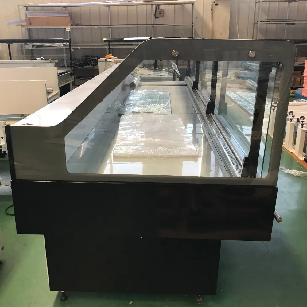 Commercial Countertop Display Refrigerator Deli Counter Meat