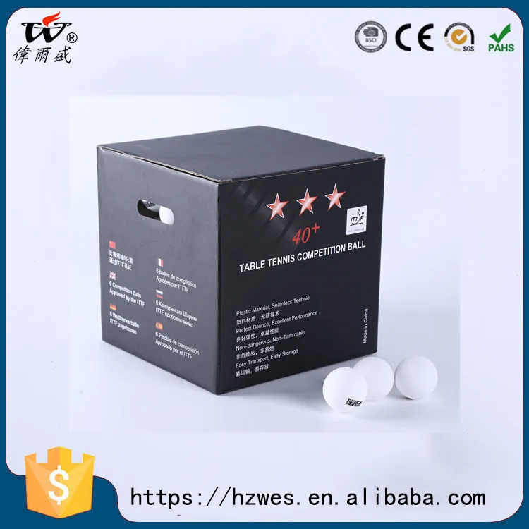 Ittf Approved 1 Star Table Tennis Ball,Used In World Competition,40