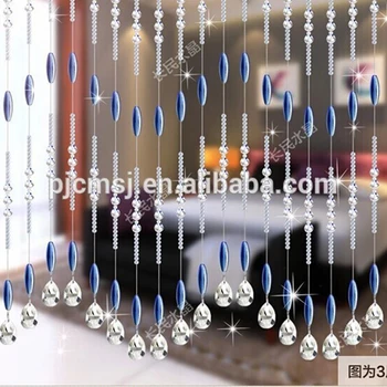 Fashion Crystal Beads Curtain For Wedding Favors Hanging