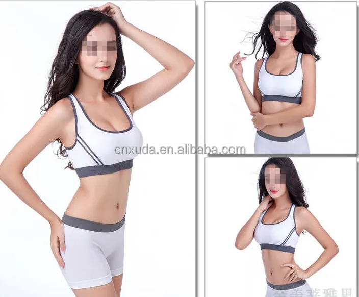 Seamless Comfort Comfy Shapewear Sports BRA Stretch Crop Top Vest Padded Support 