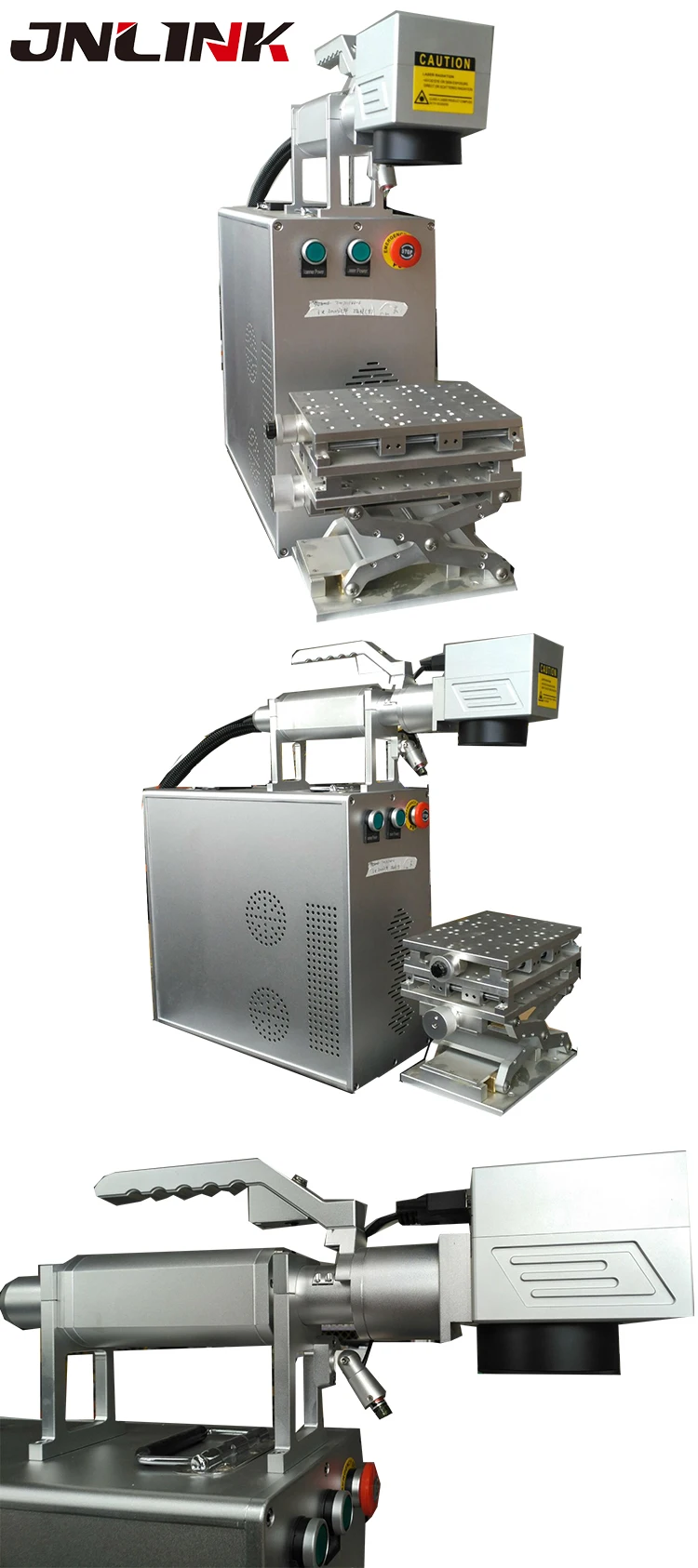 Gold quality Jinan JNLINK Raycus20w fiber laser marking machine on sale