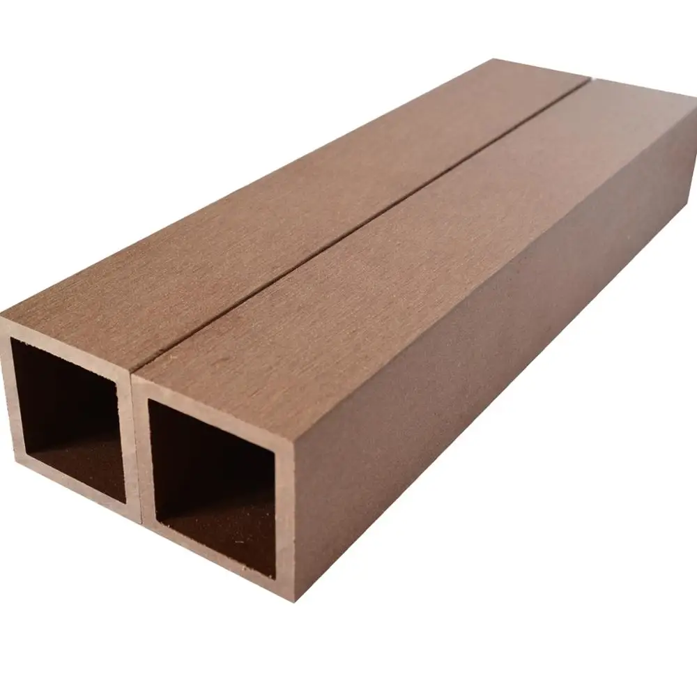 Outdoor WPC Railing Small Post for Fence - Eco-Friendly, Waterproof ...