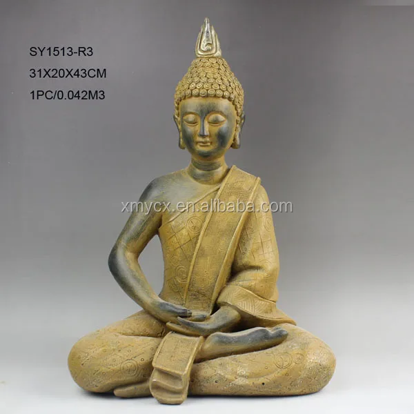 polyresin buddha statue